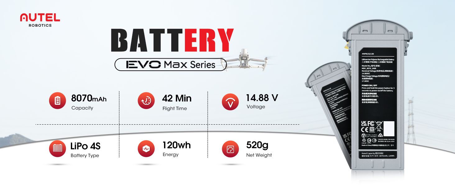 Autel EVO Max 4T Battery