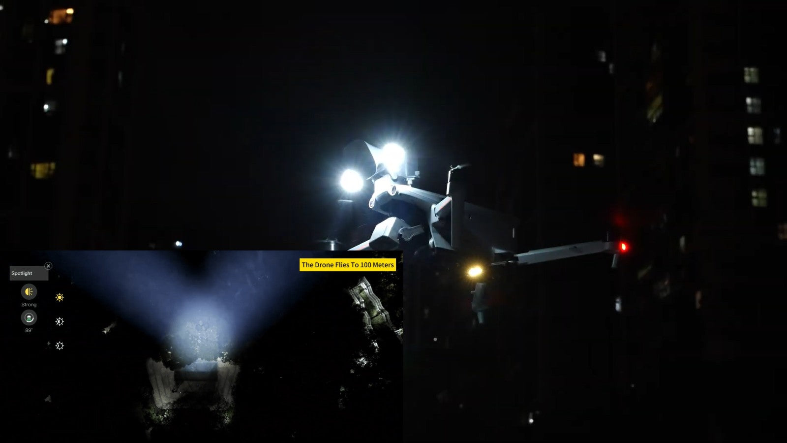 Speaker and Spotlight Combo Brightness Adjustment